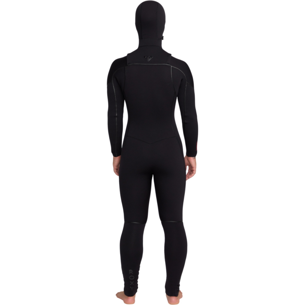 2025 Roxy Womens Elite Xtra Warm 5/4mm Chest Zip Hooded Wetsuit 26BW203501 -.. Black